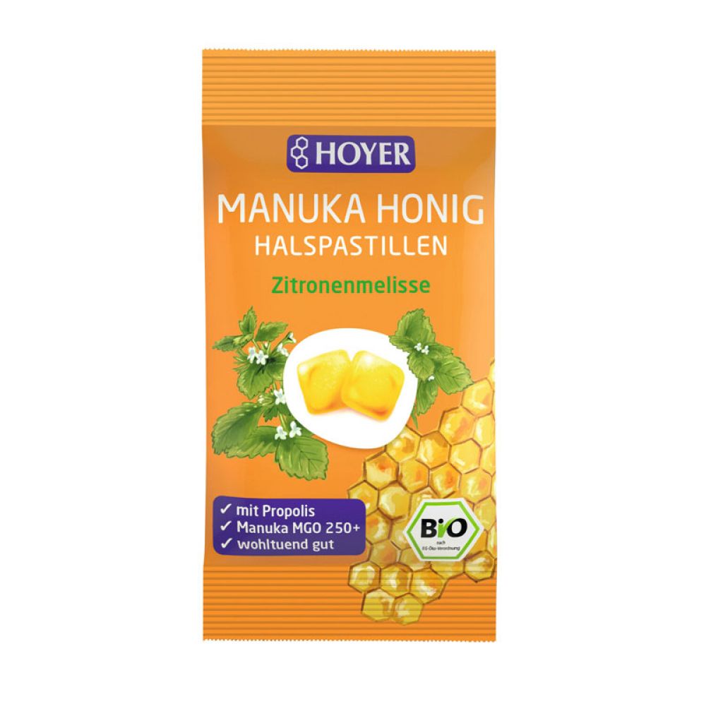 30 g Halspastillen Manukahonig Zitronenmelisse