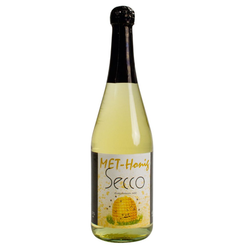 Met Honig Secco in der 750 ml Flasche