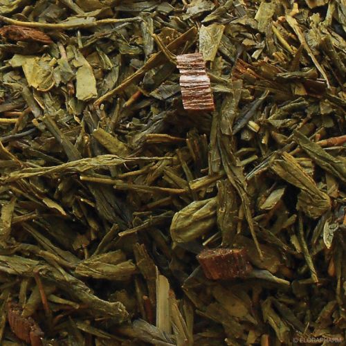 Aromatisierter Grüntee mit Vanillestückchen