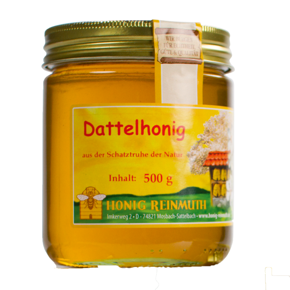 Dattelhonig im 500g Glas