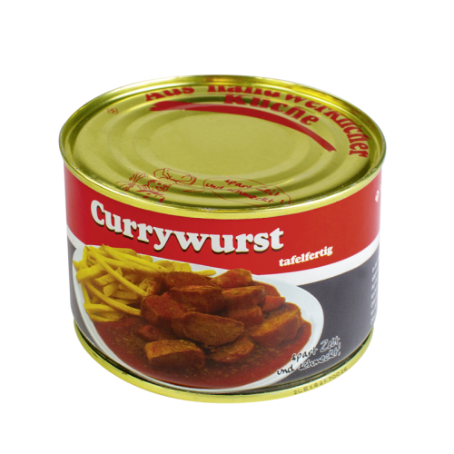 Currywurst in der Dose