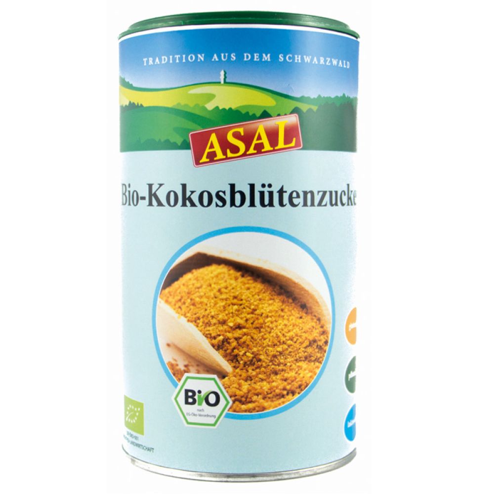 Bio Kokosblütenzucker in der Dose