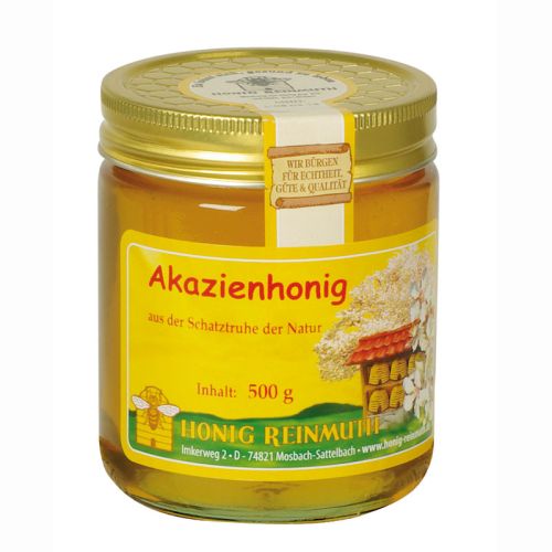 Akazienhonig im Glas