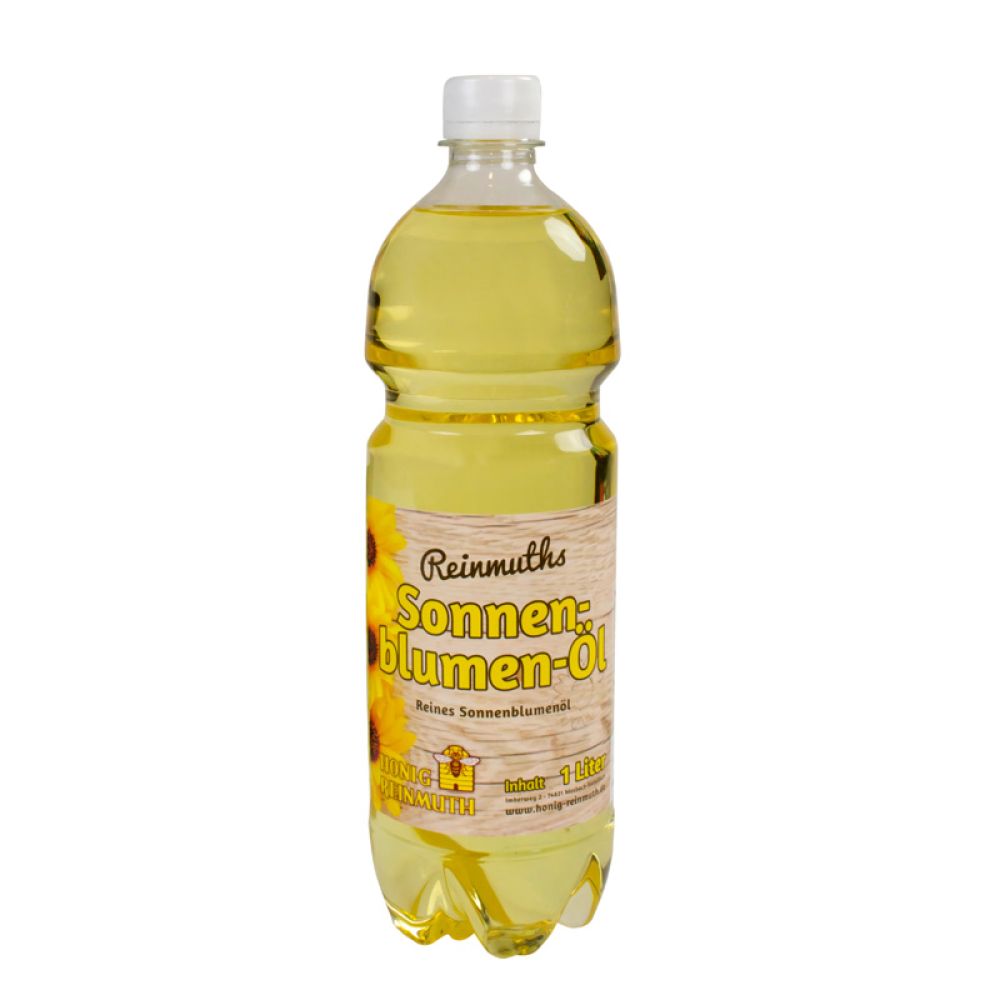 Reines Pflanzenöl in der 1 l Flasche