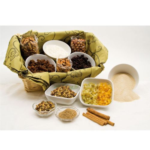 Verschiedene Backzutaten