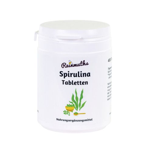 Spirulina Tabletten, 400 Stück in der Dose