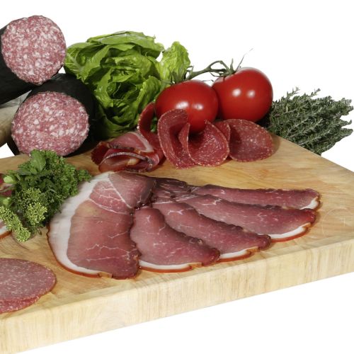 Servierempfehlung Odenwälder Schinkenaufschnitt