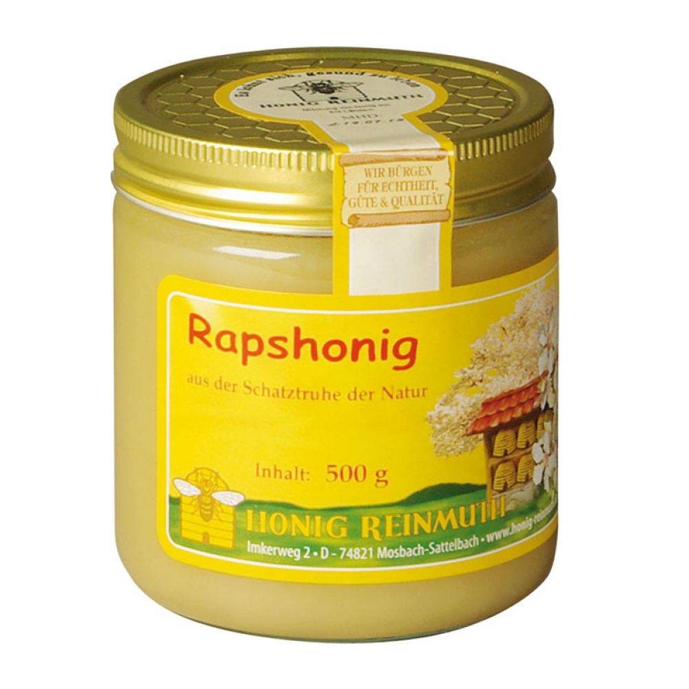 Rapshonig im 500 g Glas