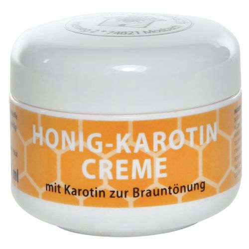 Honig Karotin Creme in der Tiegeldose