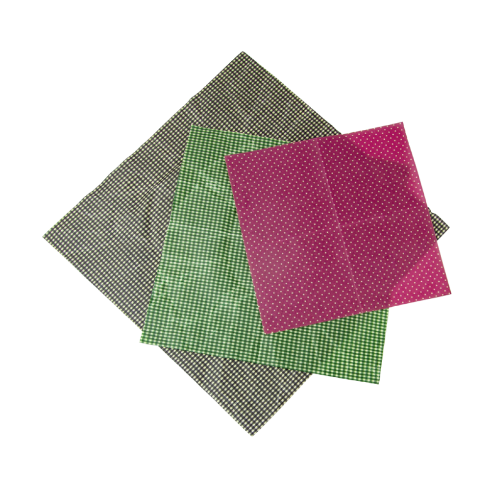 Bienenwachstücher in verschiedenen Größen